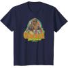 imageStar Wars  Retro Chewbacca TShirtNavy Blue