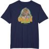 imageStar Wars  Retro Chewbacca TShirtNavy Blue