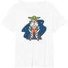 imageStar Wars Ahsoka Tano and Grogu The Mandalorian Night Cute TShirtWhite