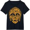imageStar Wars C3PO Human Cyborg Word Relations TShirt TShirtBlack