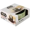 imageStar Wars Chewbacca Chew on This Dog Food Bowl 6 Inch  Dog Feeding Bowl Holds up to 35 Water Dry Food or Wet Food  Dishwasher Safe on Top Rack Dog BowlMandalorian Meal Time