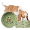 imageStar Wars Chewbacca Chew on This Dog Food Bowl 6 Inch  Dog Feeding Bowl Holds up to 35 Water Dry Food or Wet Food  Dishwasher Safe on Top Rack Dog BowlMandalorian Meal Time