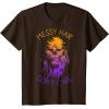 imageStar Wars Chewbacca Messy Hair Dont Care Disney TShirtBrown