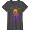 imageStar Wars Chewbacca Messy Hair Dont Care Disney TShirtDark Heather Grey