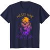 imageStar Wars Chewbacca Messy Hair Dont Care Disney TShirtNavy Blue