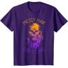 imageStar Wars Chewbacca Messy Hair Dont Care Disney TShirtPurple