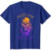 imageStar Wars Chewbacca Messy Hair Dont Care Disney TShirtRoyal Blue