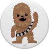 imageStar Wars Chewi Cutie Mini Digital Art PopSockets MagSafe PopGrip for iPhoneStandard