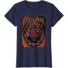 imageStar Wars Darth Maul Fear Tour Band TShirtNavy Blue