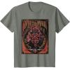 imageStar Wars Darth Maul Fear Tour Band TShirtOlive Heather