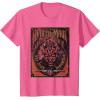 imageStar Wars Darth Maul Fear Tour Band TShirtPink Heather