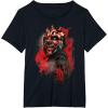 imageStar Wars Darth Maul Sith TShirt TShirtBlack