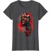 imageStar Wars Darth Maul Sith TShirt TShirtDark Heather Grey