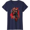 imageStar Wars Darth Maul Sith TShirt TShirtNavy Blue