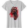imageStar Wars Darth Maul Sith TShirt TShirtSilver Grey
