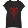 imageStar Wars Darth Maul Spray Paint Face TShirtBlack