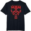 imageStar Wars Darth Maul Spray Paint Face TShirtBlack