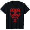 imageStar Wars Darth Maul Spray Paint Face TShirtBlack