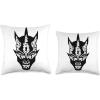 imageStar Wars Darth Maul Word Play White Throw Pillow18x18