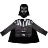 imageStar Wars Darth Vader Official Youth DressUp Box  Padded Costume Top and Cape with Plastic Mask Multi