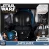 imageStar Wars Darth Vader Official Youth DressUp Box  Padded Costume Top and Cape with Plastic Mask Multi