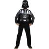 imageStar Wars Darth Vader Official Youth DressUp Box  Padded Costume Top and Cape with Plastic Mask Multi
