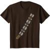 imageStar Wars Halloween Chewbacca Costume TShirtBrown