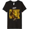 imageStar Wars Han Solo Movie Chewie Letter Drop Premium TShirt Premium TShirtBlack