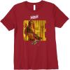 imageStar Wars Han Solo Movie Chewie Letter Drop Premium TShirt Premium TShirtCranberry Red