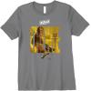 imageStar Wars Han Solo Movie Chewie Letter Drop Premium TShirt Premium TShirtSlate Grey