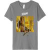 imageStar Wars Han Solo Movie Chewie Letter Drop Premium TShirt Premium TShirtSlate Grey