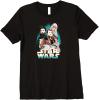 imageStar Wars Han Solo Movie The Hero Trio Intro Premium TShirt Premium TShirtBlack