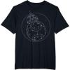 imageStar Wars The Rise of Skywalker BB8 Starry Constellation TShirtBlack