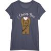 imageStar Wars Valentines Day Chewbacca I Chews You Disney TShirtHeather Blue