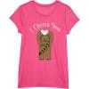 imageStar Wars Valentines Day Chewbacca I Chews You Disney TShirtPink Heather