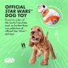 imageStar Wars for Pets BB8 Plush Squeaky Ball for Dogs Toy for Dogs  Soft Fabric Squeaky Ball Dog Toys Dog Chew Toys Gifts for Fans 4 Inch FF19189BB8