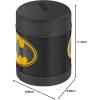 imageTHERMOS FUNTAINER 10 Ounce Stainless Steel Vacuum Insulated Kids Food Jar C3PoBatman