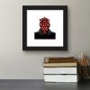 imageTrends International Gallery Pops Star Wars The Phantom Menace  Darth Maul Portrait Wall Art 12quot x 12quot Gallery Pops Wall Art Black Framed VersionBlack Framed Version
