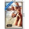 imageTrends International Star Wars A New Hope  Chewy Wall Poster 34L x 224W Premium Unframed VersionBarnwood Framed Version