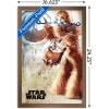 imageTrends International Star Wars A New Hope  Chewy Wall Poster 34L x 224W Premium Unframed VersionBronze Framed Version