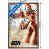 imageTrends International Star Wars A New Hope  Chewy Wall Poster 34L x 224W Premium Unframed VersionBronze Framed Version
