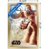 imageTrends International Star Wars A New Hope  Chewy Wall Poster 34L x 224W Premium Unframed VersionGold Framed Version
