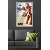 imageTrends International Star Wars A New Hope  Chewy Wall Poster 34L x 224W Premium Unframed VersionGray Framed Version
