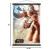 imageTrends International Star Wars A New Hope  Chewy Wall Poster 34L x 224W Premium Unframed VersionPremium Print and Black Hanger Bundle