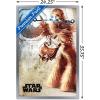 imageTrends International Star Wars A New Hope  Chewy Wall Poster 34L x 224W Premium Unframed VersionSilver Framed Version