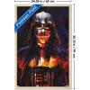 imageTrends International Star Wars ObiWan Kenobi  Darth Vader Painting Wall Poster 22375quot x 34quot Premium Unframed VersionBlonde Framed Version