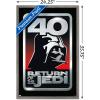 imageTrends International Star Wars Return of the Jedi  40th Vader Logo Wall Poster 34L x 224W Premium Unframed VersionBarnwood Framed Version