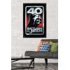 imageTrends International Star Wars Return of the Jedi  40th Vader Logo Wall Poster 34L x 224W Premium Unframed VersionBlack Framed Version