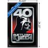 imageTrends International Star Wars Return of the Jedi  40th Vader Logo Wall Poster 34L x 224W Premium Unframed VersionBlack Framed Version