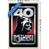 imageTrends International Star Wars Return of the Jedi  40th Vader Logo Wall Poster 34L x 224W Premium Unframed VersionBlonde Framed Version